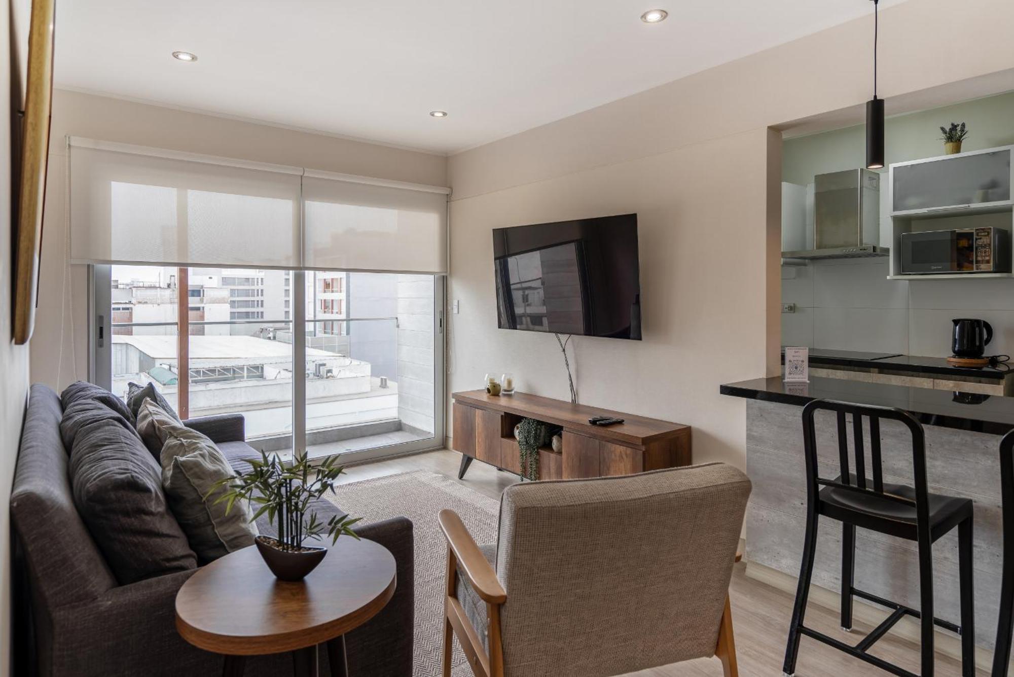 Modern 1Br Loft Close To The Seawalk Of Miraflores Lima Exterior foto